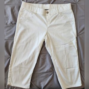 Lane Bryant | Women's Capri | White Denim | 16